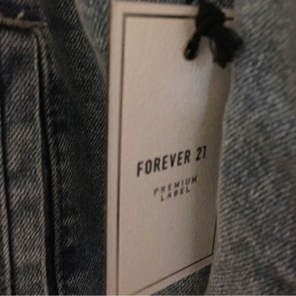 New w| Tags! INNER QUILTED, PEARL EMBELLISHED JEAN JACKET - Picture 5 of 11